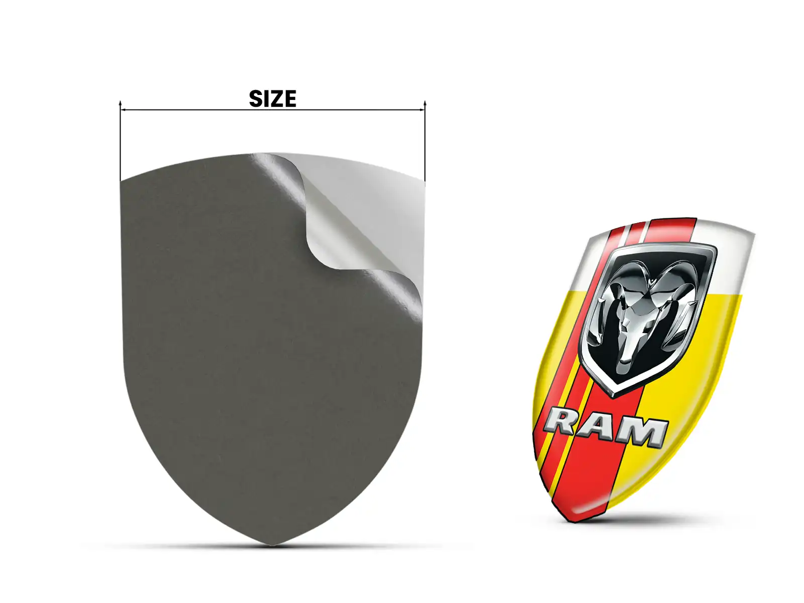 Dodge Automotive Badges Design Max Stylish Pro Durable